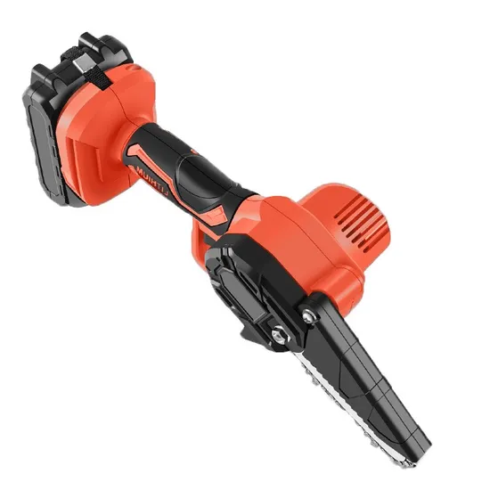 Ferramenta de jardim portátil com bateria de lítio 21V mini serras de corrente sem fio TM