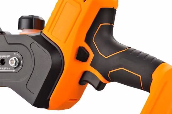 Serra elétrica sem fio 21V, mini motosserra de lítio Bateria