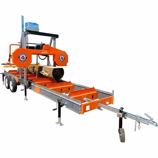 Moinhos de motosserra super hidráulicos com serra de fita horizontal totalmente automática
